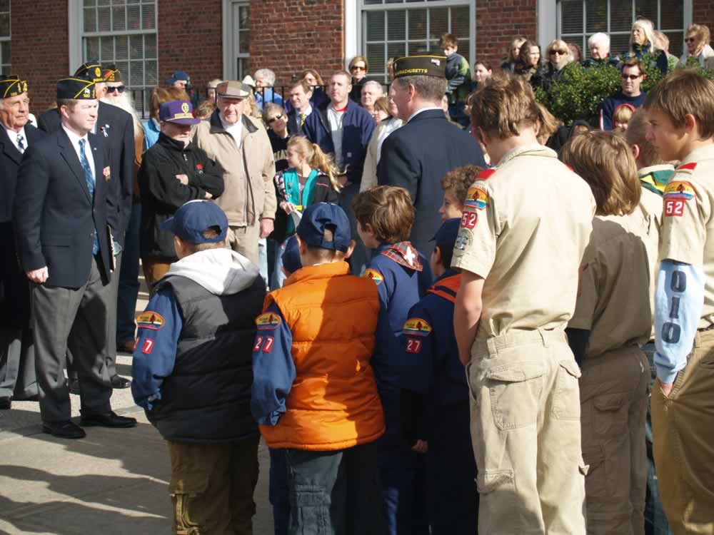 Cub Scouts, Boy Scouts and Veterans 2